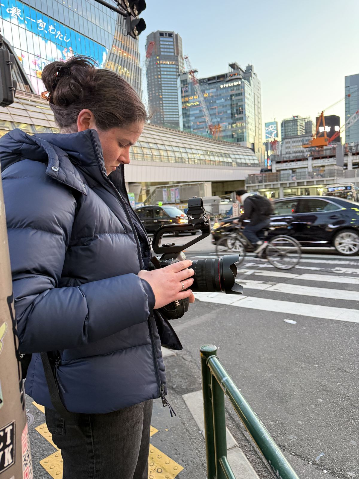 Covering a protest in Tokyo · 2026